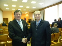 Виктор Хомук и Николай Колпащиков