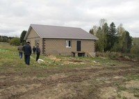 На стройке жилого дома