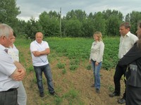 На встрече с фермером С.В.Русаковым_Орлов