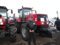 Александр Вараксин - фермер из Лебяжского района на выставке Агровятка-2012